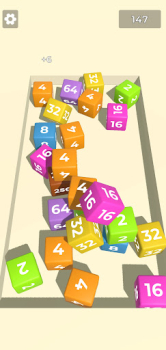 Cubes Merge 2048 apk download for android v1.0.0 screenshot 2