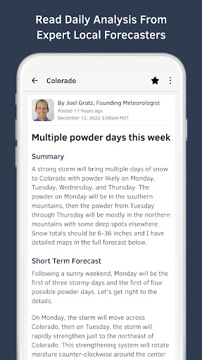 OpenSnow Forecast Anywhere app download latest versionͼƬ1