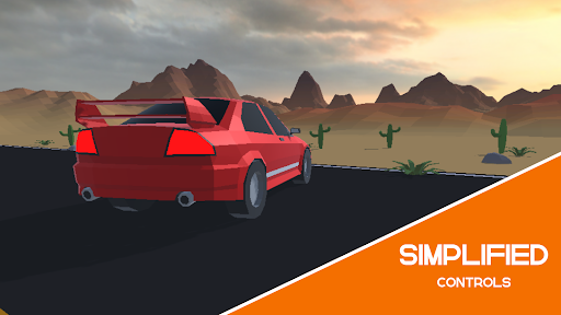 Sunset Racers 3D Car Racing apk download v1.2.1 screenshot 1