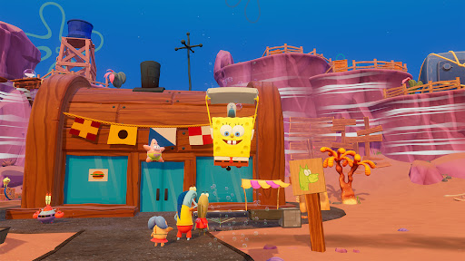 SpongeBob The Cosmic Shake mobile apk free download v1.0.4 screenshot 1