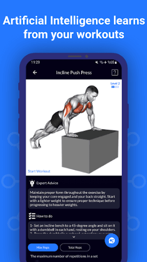 Workout Planner Gym&Home FitAI mod apk premium unlocked