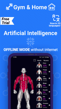 Workout Planner Gym&Home FitAI mod apk premium unlocked v1.2.8 screenshot 2