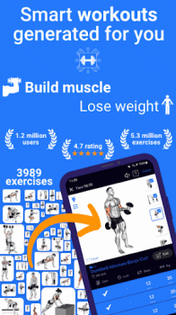 Workout Planner Gym&Home FitAI mod apk premium unlocked v1.2.8 screenshot 3