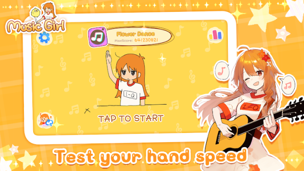 Music Girl Beat Rhythm Game apk Download v1.0.1 screenshot 1