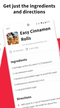 Just the Recipe Easy Cooking app download for android v1.4.10 screenshot 1