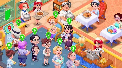 Happy Diner Story Mod Apk Unlimited Everything Download v1.0.4 screenshot 2