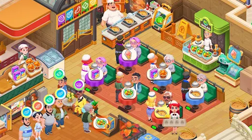 Happy Diner Story Mod Apk Unlimited Everything Download v1.0.4 screenshot 3