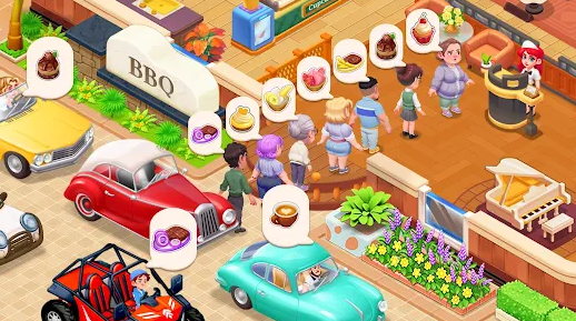 Happy Diner Story Mod Apk Unlimited Everything DownloadͼƬ1