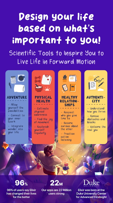Elixir Find Balance & Purpose App Download for Android