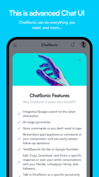 Chatsonic ai mod apk premium unlocked v1.1.4 screenshot 3