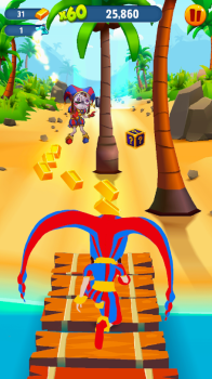 Digital Circus Super Run Game Apk Download for Android v1.2 screenshot 3