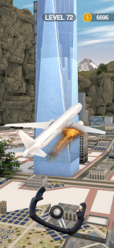 Sling Plane 3D Sky Crash Jet mod apk download v1.66 screenshot 1