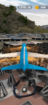 Sling Plane 3D Sky Crash Jet mod apk download v1.66 screenshot 6