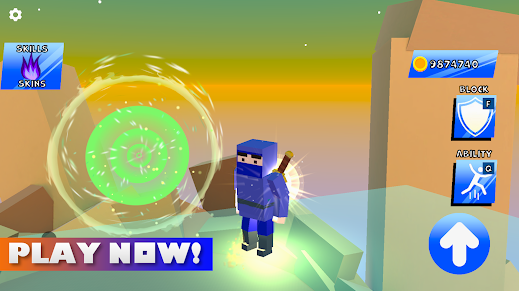 Blade Ball Dodgeball Offline Mod Apk 0.0.19 Unlimited Money Download v0.0.19 screenshot 4