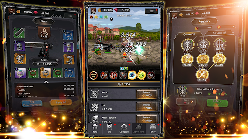 Dark Clan Squad Idle RPG mod apk unlimited money and gems