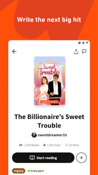 Wattpad mod apk unlimited offline stories v10.42.0 screenshot 4