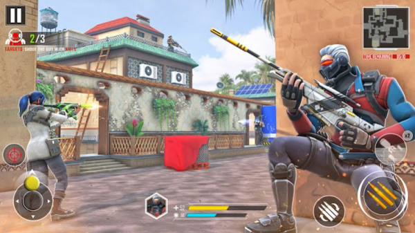 Commando Shooting 3D Gun Games mod apk unlimited money
