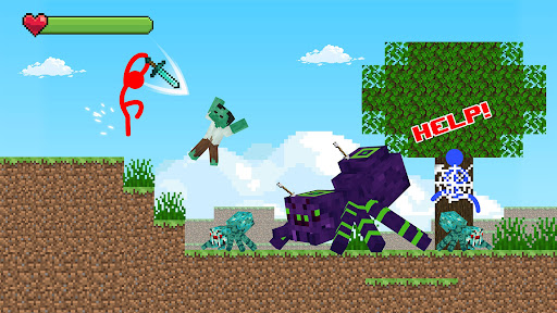 Stickman Fight Craft Adventure Mod Apk Latest Version v1.2.4 screenshot 3