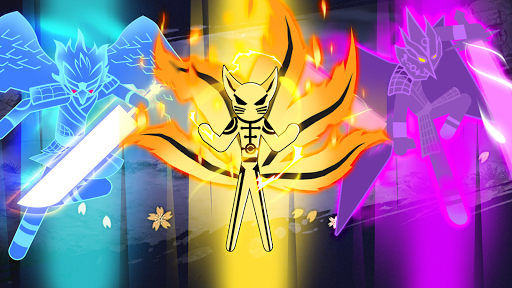 Stickman Ninja Fight mod apk unlock all characters unlimited money v3.9 screenshot 2