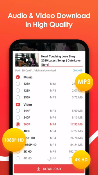 VidMate mod apk download latest version no ads