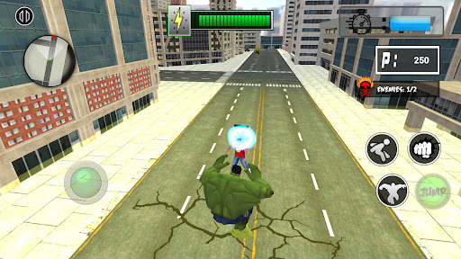 Monster Superhero Green Fight Mod Apk Download v56 screenshot 3