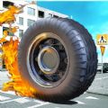 Crazy Tire Reach the Moon mod apk download
