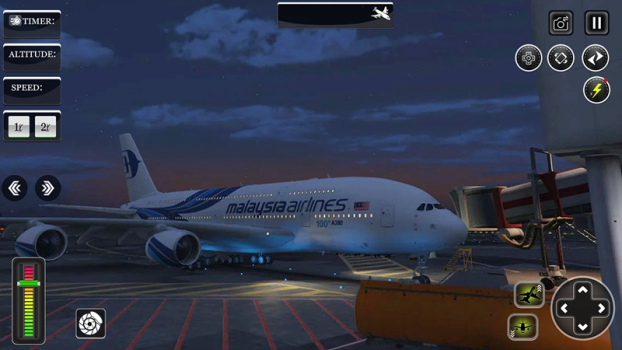 Plane Flight Simulator Game 3D apk Download v0.1 screenshot 1