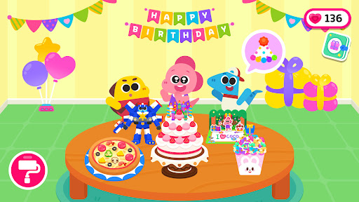 Cocobi Birthday Party cake apk download