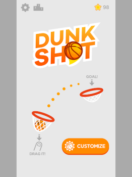 Dunk Shot mod apk all balls unlocked v1.4.12 screenshot 4