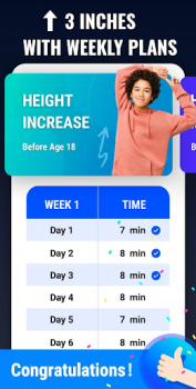 Height Increase Workout mod apk latest version v1.0.40 screenshot 1