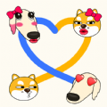 Love Doge Draw to Connect mod apk no ads download