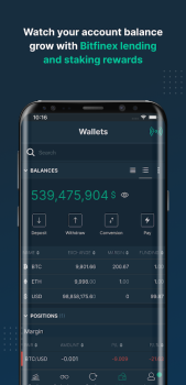 Bitfinex Wallet App Download v1.0 screenshot 1