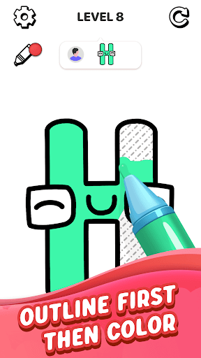 Alphabet Paint Color apk download for android