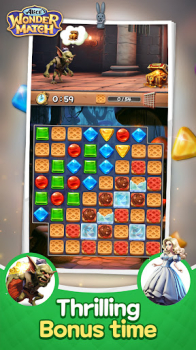 Alice Wonder Match mod apk unlimited money and gems v1.0.7 screenshot 1