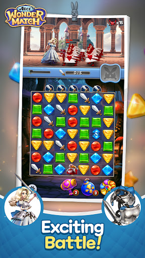 Alice Wonder Match mod apk unlimited money and gems