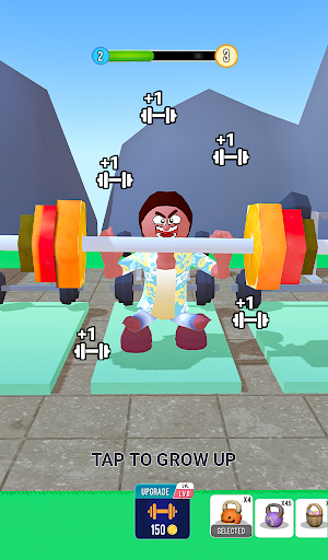 Gym Workout Clicker Muscle Up mod apk unlimited money