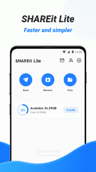 SHAREit Lite mod no ads apk unlimited coins v3.7.8 screenshot 1