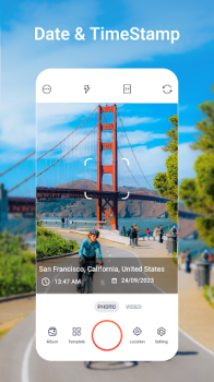 GPS Camera & Photo Timestamp apk latest version download v1.1.4 screenshot 1