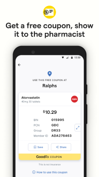 GoodRx Prescription Coupons App Free Download Latest Version v7.39.0 screenshot 1