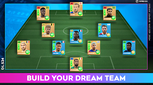 Dream League Soccer 2024 Mod Apk Unlimited Coins And Diamonds Download v11.020 screenshot 4