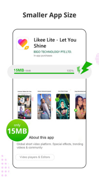 Likee Lite app download old version for android v4.2.1 screenshot 2