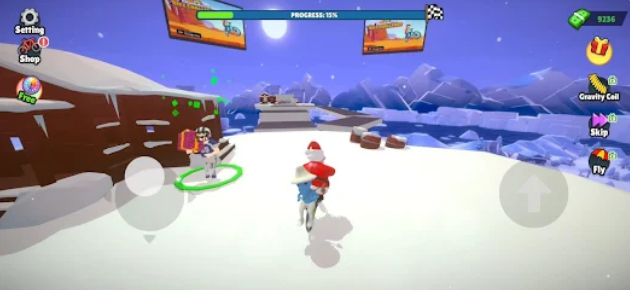 Santa Bike Master Apk Download for Android v1.0.2 screenshot 1