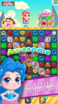 Candy Sweet Pop Cake Swap apk download for android v1.7.5 screenshot 4