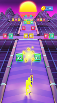 Neon Blaster Run Apk Download for Android v1.1.1 screenshot 2