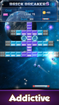 Brick Breaker Space Outlaw mod apk download v1.1.13 screenshot 1