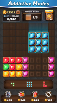 Block Puzzle King Wood Block mod apk no ads v1.2.3 screenshot 3