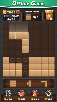 Block Puzzle King Wood Block mod apk no ads v1.2.3 screenshot 1