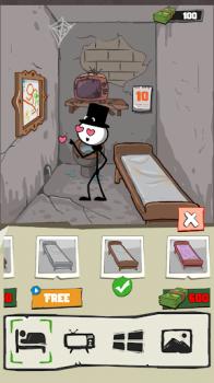 Prison Break Stickman Story Mod Apk Unlimited Money No Ads Download v1.51 screenshot 2