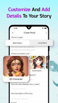 AI Story Generator Novel Maker mod apk premium unlocked unlimited v9.4 screenshot 1