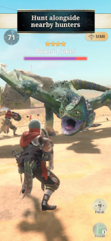 Monster Hunter Now mod apk 66.1 joystick latest version v66.1 screenshot 1